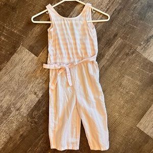 Carters Baby Pink Romper